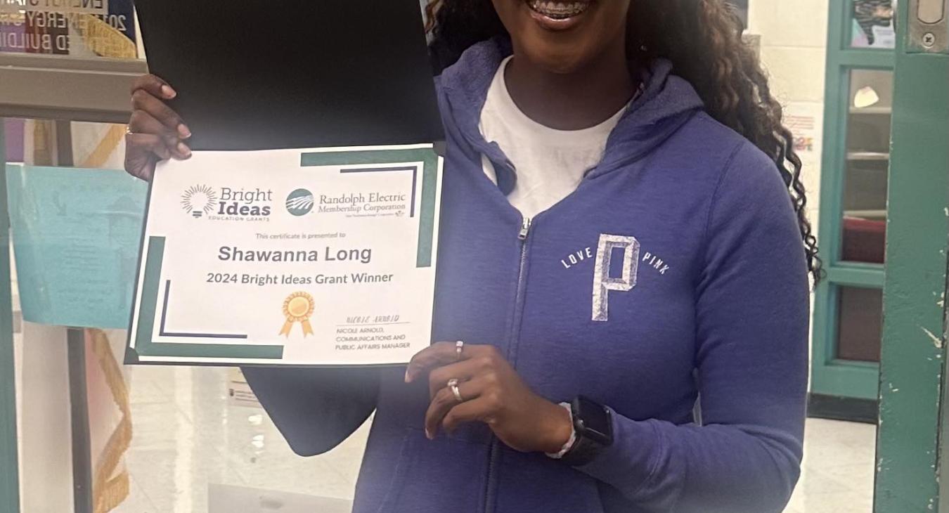 Shawanna Long- Bright Idea Winner