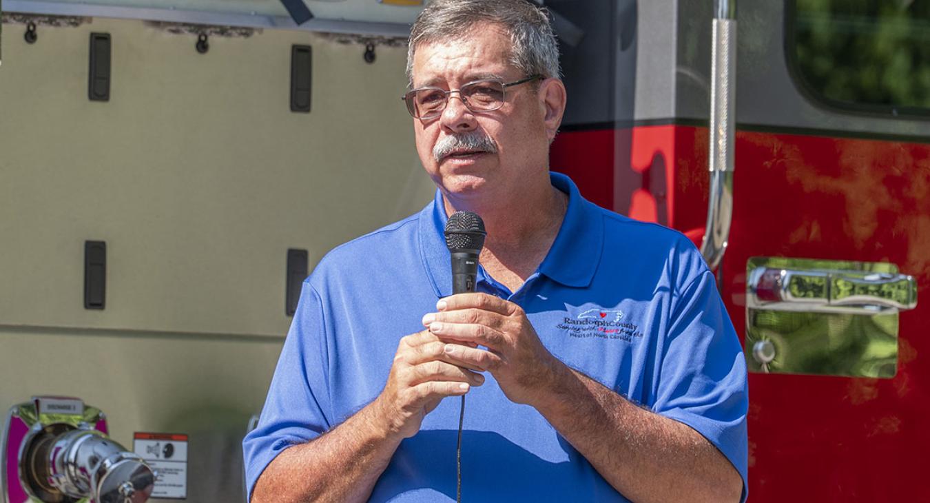 Farmer FD REDLG Check Presentation - Randolph Co Commissioner David Allen
