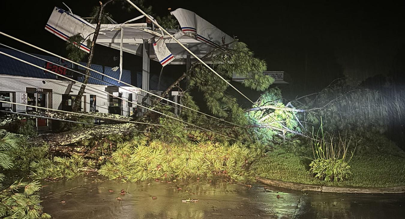 Tropical Storm Debby Damage