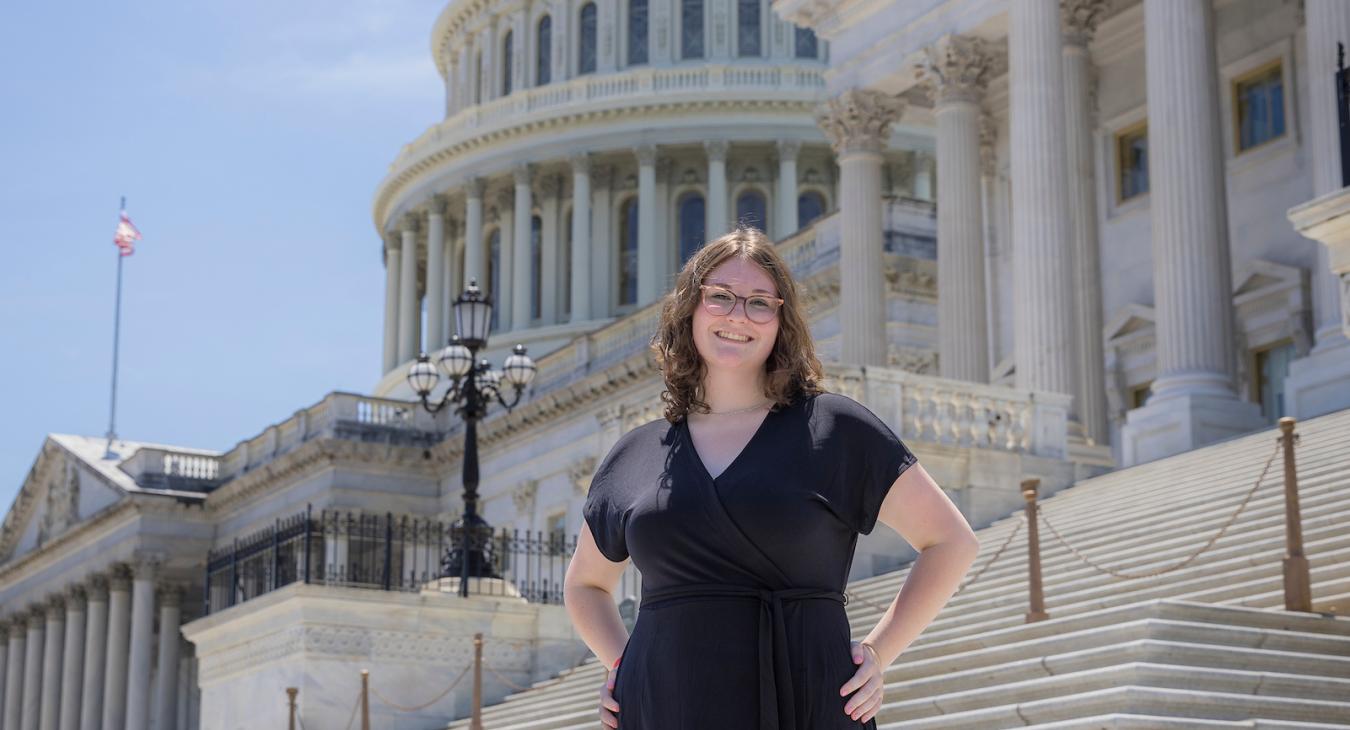 Emma Grace at the Capitol