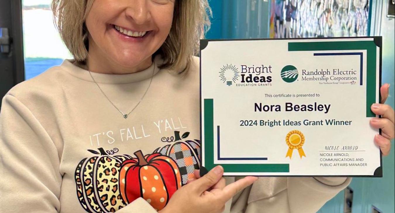 Nora Beasley-Bright Idea Winner