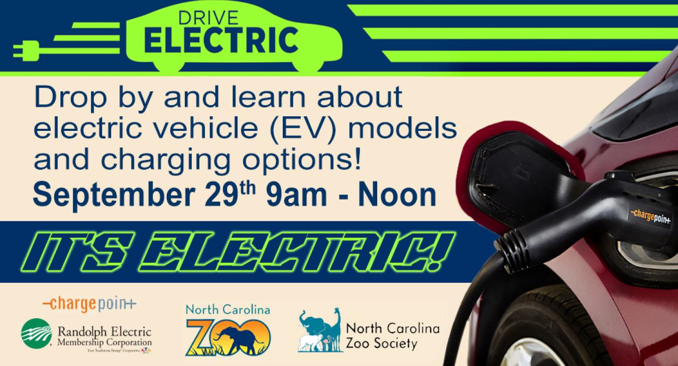 Drive Electric at the NC Zoo
